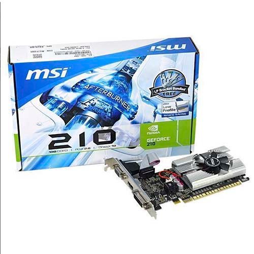 Tarjeta de video MSI 1G DDR3 GeForce 210