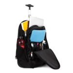 Mochila Miggo Golden Beach Troley Black Drak Blue de 16" - Imagen 2