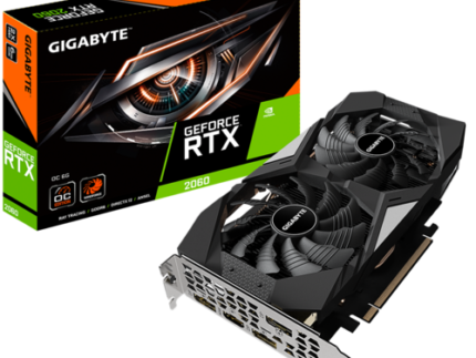 Tarjeta De Video GIGABYTE GeForce RTX 2060 6GB GDDR6