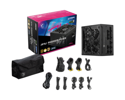 Fuente De Poder MSI MPG A1000GS 80 PLUS GOLD 1000W