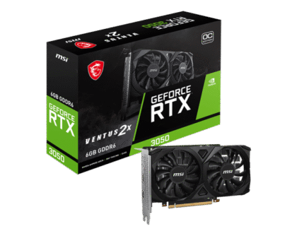 Tarjeta De Video MSI VENTUS 2X GEFORCE RTX 3050 6GB GDDR6