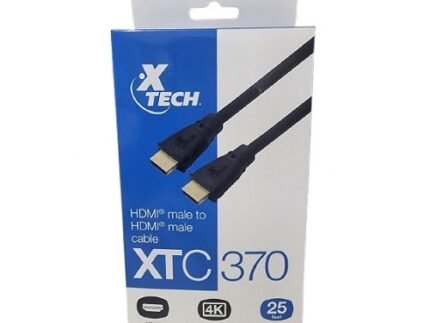 Cable HDMI macho a HDMI macho Marca Xtech XTC-370 25ft
