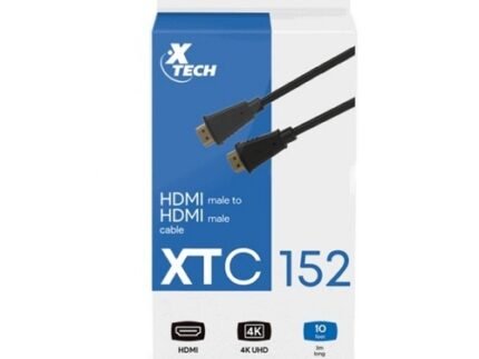 Cable HDMI macho a HDMI macho Marca Xtech XTC-152 10ft