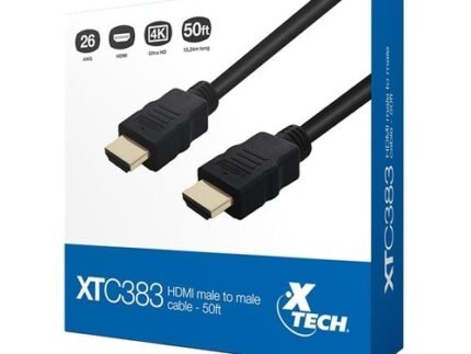 Cable HDMI macho a HDMI macho Marca Xtech XTC-383 50ft