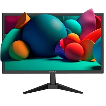 BROCS, Monitor Essential LED, 18.5″ FHD, Negro