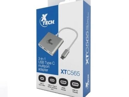 Adaptador multipuerto USB Tipo C 3-en-1 Xthec XTC-565