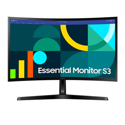 Monitor Samsung Essential de 27" Curvo - S27D366GAN