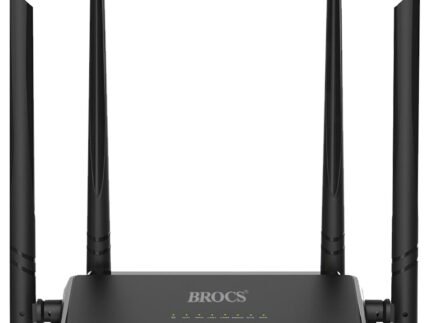 Router Inalámbrico, BROCS - BR-WN52 de 4 Antenas